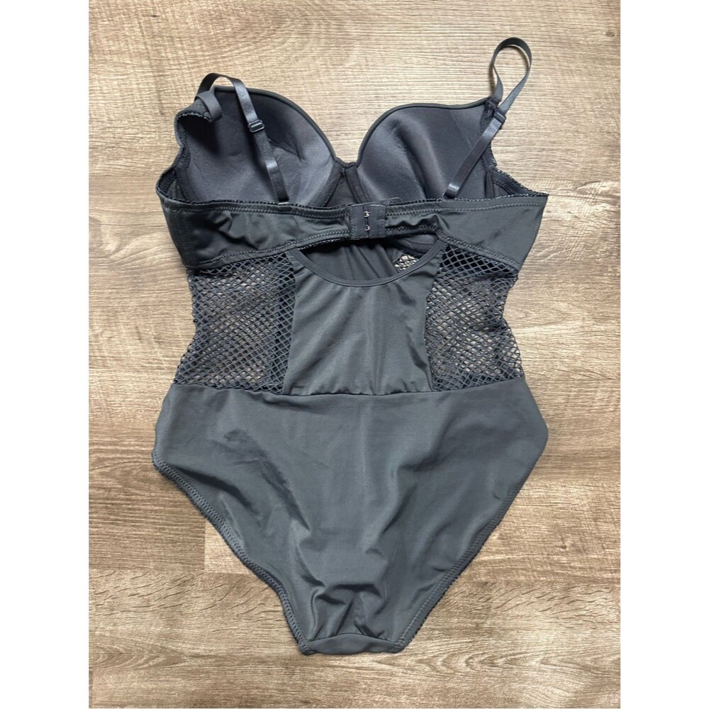 Inteco Intimates Grey One Piece Size Large - Picture 8 of 8